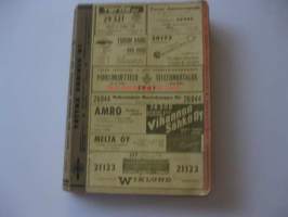 Turun jakoalueen puhelinluettelo 1961 Osa TUR  - Åbo fördelningsområde telefonkatalog 1961 Del TUR