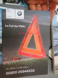 BMW 300-sarja &quot;Betriebsanleitung zum Fahrzeug&quot; ym. , saksankieliset alunperin auton mukana toimitetut käyttöohjekirja ym. julkaisut ja painatteet alkuperäisessä