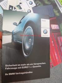BMW 300-sarja &quot;Betriebsanleitung zum Fahrzeug&quot; ym. , saksankieliset alunperin auton mukana toimitetut käyttöohjekirja ym. julkaisut ja painatteet alkuperäisessä