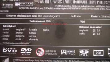 Zorron legenda DVD - elokuva