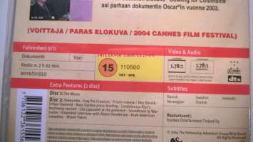 Farenheit 9/11 DVD - elokuva