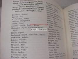 Kirjastomatrikkeli 1955 biblioteksmatrikel