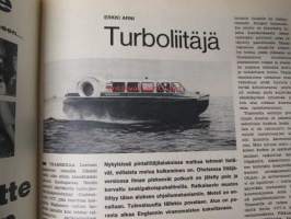 Tekniikan Maailma 1969 nr 3, sis. mm. seur. artikkelit / kuvat / mainokset; mm. Lisämillejä polttoväliin, Laverda 750, Thamesin turboliitäjä Cusion Craft,