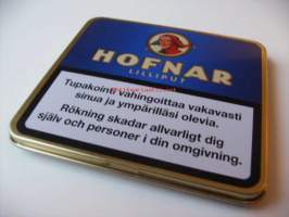 Hofnar Lilliput  - sikarilaatikko peltiä , koko 9x9x1  cm