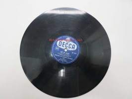 Decca SD 55371 Seija Eskola - Posetiivarin tyttö / Peppina ja Kauko Käyhkö - Isä ja lapsi -savikiekkoäänilevy, 78 rpm