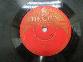 Decca SD 5035 Decca-orkesteri - Kultaa ja hopeaa / Arne Hulpersin viihdeorkesteri - Kuutamo Alsterilla -savikiekkoäänilevy, 78 rpm