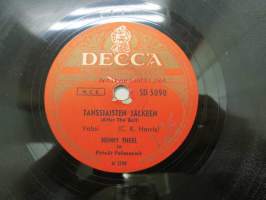 Decca SD 5090 Henry Theel - Tanssiaisten jälkeen / Viimeisen kerran -savikiekkoäänilevy, 78 rpm