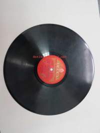 Decca SD 5169 Martti Suuntala - Mustalaistyttö / Kaksi yksinäistä ihmislasta -savikiekkoäänilevy, 78 rpm