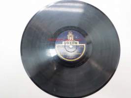 Odeon Hf-215 / A 228097a Teddy Björkman - Sä armas / Hf-218 / A 228097b Teddy Björkman - Hääkellot -savikiekkoäänilevy, 78 rpm