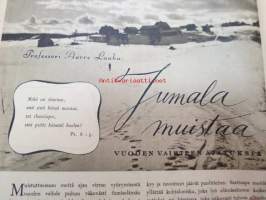 Kotiliesi 1946 nr 1, sis. mm. seur. artikkelit / kuvat / mainokset; Kellotaulu vaneriin liimattavaksi sivulla 2, Vaateompelu - naisellisen näppäryyden näyte -