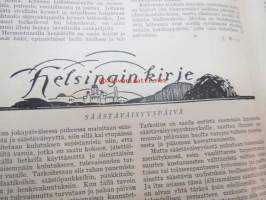 Kotiliesi 1926 nr 20 lokakuun toinen numero (Sirkka - Nuorten toveri 1926 nr 20 -lehti nidottu mukaan) sis. mm. seur. mainokset; Nokia kalossit, Hangon keksi