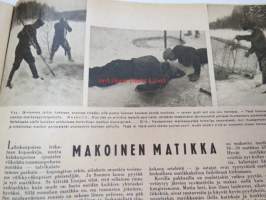 Kotiliesi 1941 nr 5 maaliskuu I sis. mm. seur. artikkelit / kuvat / mainokset; Kansikuvitus Martta Wendelin, Karin Vikstedtin sommittelemat kirjontakuviot