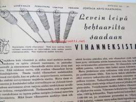 Kotiliesi 1941 nr 9 toukokuu I, ilmestynyt 1.5.1941, sis. mm. seur. artikkelit / kuvat / mainokset; Kansikuvitus Martta Wendelin, Arabia, Kalamiehen kamppeita,