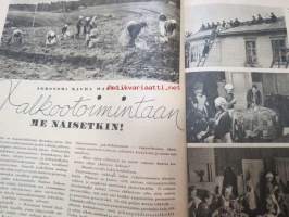 Kotiliesi 1941 nr 9 toukokuu I, ilmestynyt 1.5.1941, sis. mm. seur. artikkelit / kuvat / mainokset; Kansikuvitus Martta Wendelin, Arabia, Kalamiehen kamppeita,