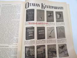 Kotiliesi 1941 nr 9 toukokuu I, ilmestynyt 1.5.1941, sis. mm. seur. artikkelit / kuvat / mainokset; Kansikuvitus Martta Wendelin, Arabia, Kalamiehen kamppeita,