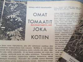 Kotiliesi 1941 nr 11 kesäkuu I sis. mm. seur. artikkelit / kuvat / mainokset; Kansikuvitus Martta Wendelin, Kuistin tai viikonloppumajan pöytä teko-ohjeet