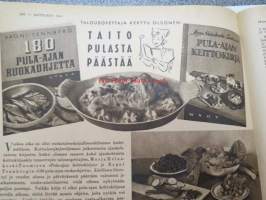 Kotiliesi 1941 nr 11 kesäkuu I sis. mm. seur. artikkelit / kuvat / mainokset; Kansikuvitus Martta Wendelin, Kuistin tai viikonloppumajan pöytä teko-ohjeet