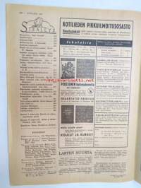 Kotiliesi 1941 nr 11 kesäkuu I sis. mm. seur. artikkelit / kuvat / mainokset; Kansikuvitus Martta Wendelin, Kuistin tai viikonloppumajan pöytä teko-ohjeet