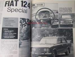 Tekniikan Maailma 1969 nr 13, koeajossa Fiat 124,  Triumph Trident 750, Matkaradiomarkkinat - 47 erilaista kokeessa,