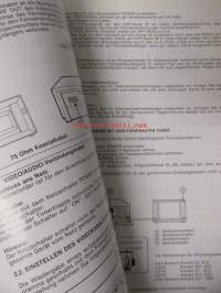 Salora SV 8620 Kuvanauhuri - Käyttöohje, Bruksanvisning, Instructions for use, Bedienungsanleitung