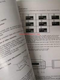 Salora SV 8620 Kuvanauhuri - Käyttöohje, Bruksanvisning, Instructions for use, Bedienungsanleitung