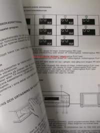 Salora SV 8620 Kuvanauhuri - Käyttöohje, Bruksanvisning, Instructions for use, Bedienungsanleitung