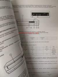 Salora SV 8620 Kuvanauhuri - Käyttöohje, Bruksanvisning, Instructions for use, Bedienungsanleitung