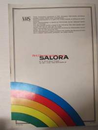 Salora SV 8620 Kuvanauhuri - Käyttöohje, Bruksanvisning, Instructions for use, Bedienungsanleitung