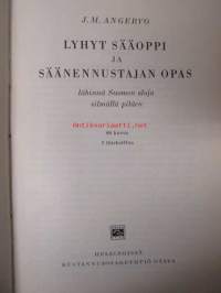 Lyhyt sääoppi ja sääennustajan opas lähinnä Suomen oloja silmälläpitäen