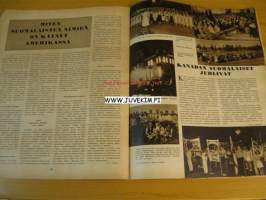 Suomen Kuvalehti 1952 nr 29, kätketty museo ja Sigyn, Kauhavan rauta ei ruostu, Helteen ja odotuksen Helsinki