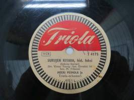 Triola T 4175 Meeri Peimola - Surujen kitara / Kerroitko hänelle -savikiekkoäänilevy, 78 rpm