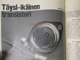 Tekniikan Maailma 1969 nr 16, sis. mm. seur. artikkelit / kuvat / mainokset;       Hydrokopteri - sama paatti kesät talvet, Fiat 128 luksusversio, Esittelyssä