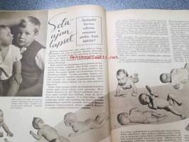 Kotiliesi 1941 nr 20, sis. mm. seur. artikkelit / kuvat / mainokset; Kansikuvitus Martta Wendelin, Huonekalumallit- työpiirustustilaus, Sota-ajan lapset -