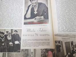 Kotiliesi 1941 nr 20, sis. mm. seur. artikkelit / kuvat / mainokset; Kansikuvitus Martta Wendelin, Huonekalumallit- työpiirustustilaus, Sota-ajan lapset -