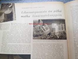 Kotiliesi 1941 nr 20, sis. mm. seur. artikkelit / kuvat / mainokset; Kansikuvitus Martta Wendelin, Huonekalumallit- työpiirustustilaus, Sota-ajan lapset -