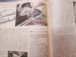 Kotiliesi 1941 nr 20, sis. mm. seur. artikkelit / kuvat / mainokset; Kansikuvitus Martta Wendelin, Huonekalumallit- työpiirustustilaus, Sota-ajan lapset -