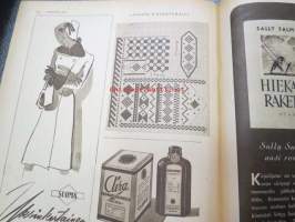Kotiliesi 1941 nr 20, sis. mm. seur. artikkelit / kuvat / mainokset; Kansikuvitus Martta Wendelin, Huonekalumallit- työpiirustustilaus, Sota-ajan lapset -