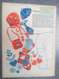 Kotiliesi 1941 nr 20, sis. mm. seur. artikkelit / kuvat / mainokset; Kansikuvitus Martta Wendelin, Huonekalumallit- työpiirustustilaus, Sota-ajan lapset -