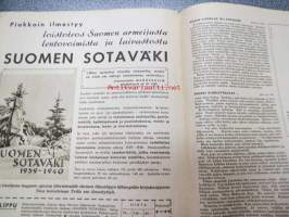 Kotiliesi 1941 nr 19, sis. mm. seur. artikkelit / kuvat / mainokset; Kansikuvitus Martta Wendelin, Eva Anttila - Kedon kukkaset - harvanukkainen puoliryijy, Perunaa