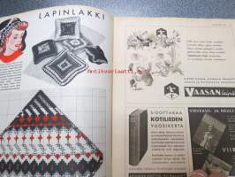 Kotiliesi 1941 nr 2, tammikuu II, sis. mm. seur artikkelit / kuvat / mainokset; Kansikuva Martta Wendelin, Lapinlakki - kuvitettu teko-ohje sivu 2,