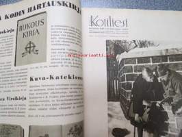 Kotiliesi 1941 nr 2, tammikuu II, sis. mm. seur artikkelit / kuvat / mainokset; Kansikuva Martta Wendelin, Lapinlakki - kuvitettu teko-ohje sivu 2,