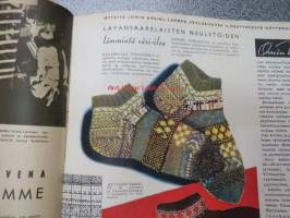 Kotiliesi 1941 nr 2, tammikuu II, sis. mm. seur artikkelit / kuvat / mainokset; Kansikuva Martta Wendelin, Lapinlakki - kuvitettu teko-ohje sivu 2,