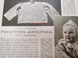 Kotiliesi 1941 nr 2, tammikuu II, sis. mm. seur artikkelit / kuvat / mainokset; Kansikuva Martta Wendelin, Lapinlakki - kuvitettu teko-ohje sivu 2,