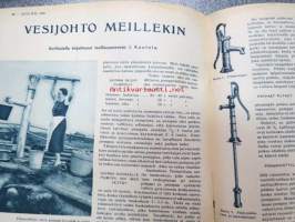 Kotiliesi 1938 nr 3, helmikuu I, sis. mm. seur artikkelit / kuvat / mainokset; Kansikuva Martta Wendelin( Tyttö ja kelkka) Kirjoituslipasto teko-ohje sivulla 2,