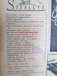 Kotiliesi 1938 nr 3, helmikuu I, sis. mm. seur artikkelit / kuvat / mainokset; Kansikuva Martta Wendelin( Tyttö ja kelkka) Kirjoituslipasto teko-ohje sivulla 2,