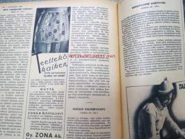 Kotiliesi 1938 nr 4, helmikuu II, sis. mm. seur artikkelit / kuvat / mainokset; Kansikuva Martta Wendelin, Kodin lääkekaappi teko-ohje sivulla 2, Vaasan leipää,