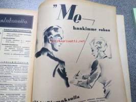 Kotiliesi 1938 nr 4, helmikuu II, sis. mm. seur artikkelit / kuvat / mainokset; Kansikuva Martta Wendelin, Kodin lääkekaappi teko-ohje sivulla 2, Vaasan leipää,