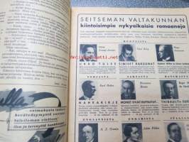 Kotiliesi 1938 nr 1, tammikuu I, sis. mm. seur artikkelit / kuvat / mainokset; Kansikuva Martta Wendelin, Vauvan ikioma tuoli teko-ohje sivulla 2, Nivea Oxgenol,