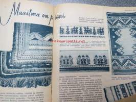 Kotiliesi 1938 nr 1, tammikuu I, sis. mm. seur artikkelit / kuvat / mainokset; Kansikuva Martta Wendelin, Vauvan ikioma tuoli teko-ohje sivulla 2, Nivea Oxgenol,