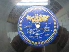 Tähti RW 446 Veikko Lavi - Kotkan Kerttu / Puustisen muorin kuppilassa -savikiekkoäänilevy, 78 rpm